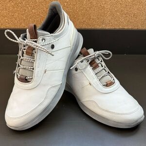 Men’s FootJoy FJ Stratos Golf Shoes Spikeless White